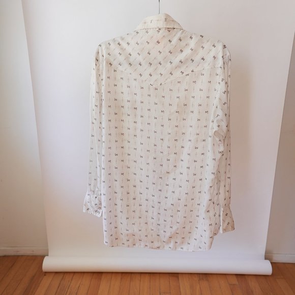 ⬇️ PRICE DROP - Vintage western button-down shirt - Picture 8 of 9